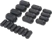 Black Noise Suppressor Ferrite Core Filters Cable Clip Ring 3.5/5/7/9/13Mm