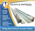 1450mm 100kg Drawer Slides Fridge Runners for Trailers Toolbox