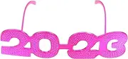 BCOATH 1 Pair 2023 Glasses Sunglasses Men Party Decorative Glasses Sunglasses for Women 2023 New Years Accessories 2023 Eyeglasses Party Eyeglasses 2023 Neon Party Photo Modeling Pc Child