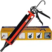 Pointing and Grouting Gun, 1 Quart (32 fl oz) Capacity, 12:1 Thrust, 2 Nozzles, Adjustable Pusher Plate, AWF-Pro