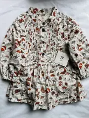 NWT BANANA REPUBLIC BABY Dress and bloomers set organic cotton 12-18 mos