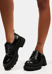 [Buffalo] Suki Platform Oxfords