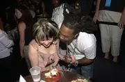 Cyndi Lauper and Busta Rhymes at MTV20: Live and Almost Legal - Ba- Old Photo 1