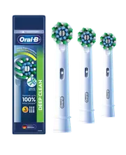 Oral-B Cross Action Replacement Head Refills 3 Pack