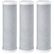 3x 0.5uM Fluoride Reducing Filter - Activated Coconut Carbon Block Water Filters