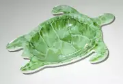 COASTAL Ceramic Tidbit/Candy Plate SEA TURTLE 6.25" X 4.50" X 1"