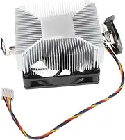 Happyyami Low Noise Temperature Reduction CPU Cooler Fan Computer Case Fans Platform CPU Heat Sink Easy to Install