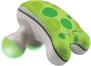 Ribbit Mini Handheld Massager, Vibrating Electric Massager with Comfor