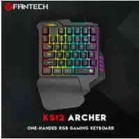 在飛比找樂天市場購物網優惠-【FANTECH K512 混光多彩燈效單手電競鍵盤】電競造