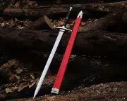 Handmade Stainless Steel Medieval Sword Battle Ready Sword, Viking Sword | Gift