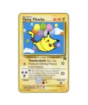 Pikachu Flying Pokemon Edition Credit Card Skin / Decal Sticker Small Chip