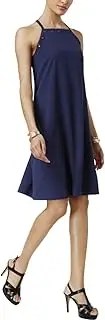 [Alfani] Womens Grommet-Trim Knee-Length Casual Dress