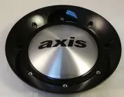 Axis Wheels Black Custom Wheel Center Cap (1) # DC-0170 NEW!