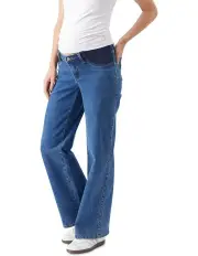 [Ripe] Kyle Wide Leg Jean in True Blue