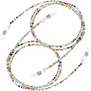 [OSALADI] 2pcs Glasses Chain Eyeglasses Case Eyeglasses Lanyard Vr Cords Loops Stop Glare Grip Sunglasses Band Holders Light Glasses Cord Eyeglass Accessories Gemstone Visor Tracker Acrylic