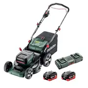 Metabo RM3618LTXBL46K - 36V (18Vx2) Brushless 46cm Lawn Mower Kit (2 x 10.0Ah)