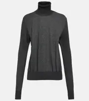 [The Row] The Row Eva cashmere turtleneck sweater AU 12 grey