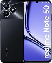 Smartphone realme Note 50 3+64GB Brazil Version 6.74'' 90Hz Large Display Screen 13MP AI Camera IP54 Waterproof 5000mAh Fast Charging Powerful 8-Core Chipset New (Black)