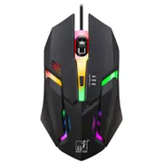 K2 800/1200/1600DP Adjustable Mice Backlit Wired USB Photoelectric Glow Gaming Mouse Optical Multicolor Mouse Gamer For Laptop#h