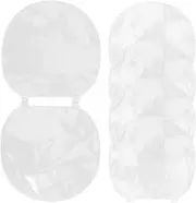 Table Tennis Racket Rubber Protection Film, 5pcs Adhesive Pong Paddle Protect Film Accessories, Transparent
