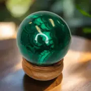Authentic Malachite Natural Crystal Gemstone Sphere 380 grams Stone of Transform