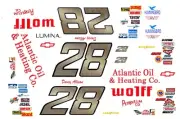 #28 Davey Allison Wolff Petroleum Co. Lumina 1990 1/43rd Scale Slot Car Decals