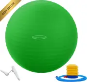 BalanceFrom Anti-Burst Exercise Ball, Slip-Resistant Yoga & Fitness Ball
