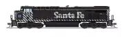 Broadway Limited 7305 N ATSF GE ES44AC Diesel Locomotive Sound/DC/DCC #785