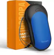 Compact 10000mAh Silicone Hand Warmer with PD & QC Fast Charging Capabilities