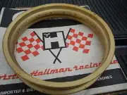 NOS Hallman Racing Sun Metals Rim Wheel Hoop 987079 2.75 x 17 RM370 RM400 Penton