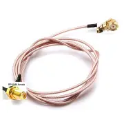150cm Extension RP SMA Female Bulkhead To U.FL IPX Connector Pigtail Cable