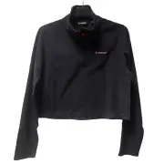 Women's BERGHAUS PRISM CROP FLEECE Short Zip Top Ladies Pullover Rrp £50 XS / M