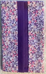 Purse or Pocket Tissue Holder Lavender Floral - Fully Lined - Great for Travel