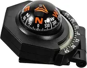 Portable Car Compass Ball Durable Dashboard Ornament for Easy Navigation Self Adhesive Design for Vehicles Boats and Outdoor Adventures