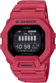 CASIO G-SHOCK G-SQUAD GBD-200RD-4DR Bluetooth Red Digital Watch