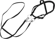 GALPADA Versatile Nylon Horse Rope Halter Comfortable Bridle Fit for Various for Training and Everyday Use Prevents Chafing and Injury
