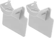 2pcs Swimming Pool Hose Bracket Pool Support Brackets Strong Support Bracket Pool Holders Auxiliary Accessories Pool Hose Holder Pool Homes Supplies Hose Fixing Holder Abs