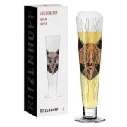 HEROES FESTIVAL BEER GLASS by ANGELA SCHIEWER - FLying Fox Special!
