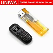 POTATO Uniwa Mini Mobile Phone L8star Bm70 Wireless Bluetooth Earphone Cellphone Stereo Gsm Unlocked Phone