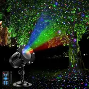 Outdoor Laser Projector Lights - Moving RGB Starry Light Show