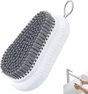 Nail Brushes for Cleaning - Nail Care Scrubber Brush, Nail Brush with Comfort Grip and Threaded Edges | Multi-Purpose Cleaning Brush for Hands and Nails