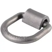 KEEPER 89317 1/2-in 4,000-lb Weld-On Surface Mount D-Ring Tie-Down Anchor Point