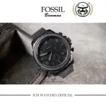 原裝進口美國FOSSIL BOWMAN系列三眼計時錶手錶