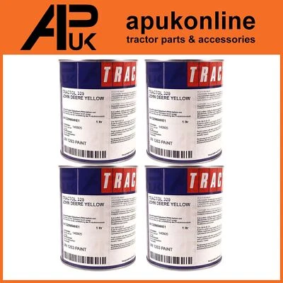 4L Yellow Tractol Paint Enamel for Agricultural Machinery John Deere Tractor