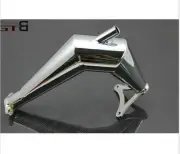 GTBRacing Stainless Steel Humblebee V Shape Exhaust Pipe for HPI Baja 5b ss 5sc