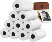 10 Rolls Camera Paper for Kidizoom Print, 2.2x1 Inch BPA Free Refill Compatible With MINIBEAR/VTech/Dragon Touch - for Most Kids Instant Cameras