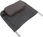 Wheelchair Headrest Support Accessory Wheelchair Headrest Head Neck Adults Lightweight Neck Support Removable Wide Covers Attachment Chair Pillow Head Rest Pillow Sponge Black