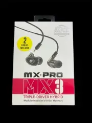 BRAND NEW | MEE Audio MX3 Pro Black - Modular In Ear Monitors Earpieces