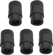 Generic Guitar Tone Volume Control Knobs 5pcs Knob Cap Universal 6mm Half-Shaft Replacement