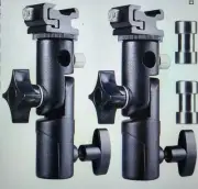 Camera Speedlite Flash Stand Bracket Umbrella Mount Holder Shoe Mount Compatible